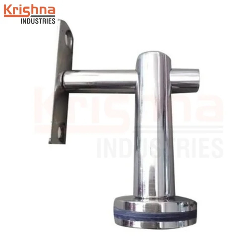 Stainless Steel L Jhula Bracket - Color: Silver