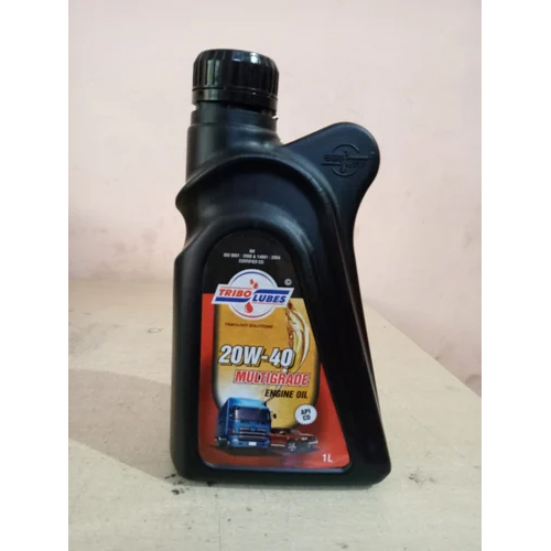 Multigrade Engine Oil - 1 Ltr 20w40 Cd Tribo Lubes, Normal Smell, Black Bottle For Truck Applications