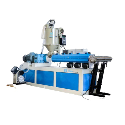 Geomembrane Sheet Extrusion Machine - PVC Material, 300 Kg/hr Capacity | Fully Automatic, Frequency Speed Control, 1-Year Warranty