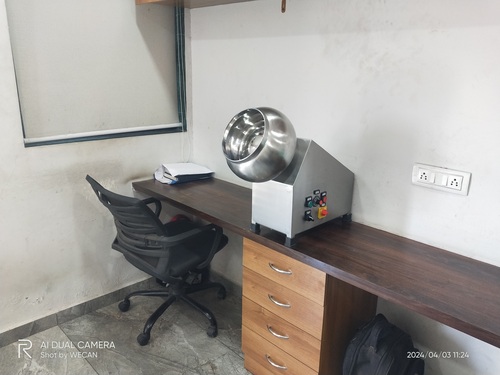 Stainless Steel Small Chocolate Coating Machine - Coating Speed: Variable Rpm
