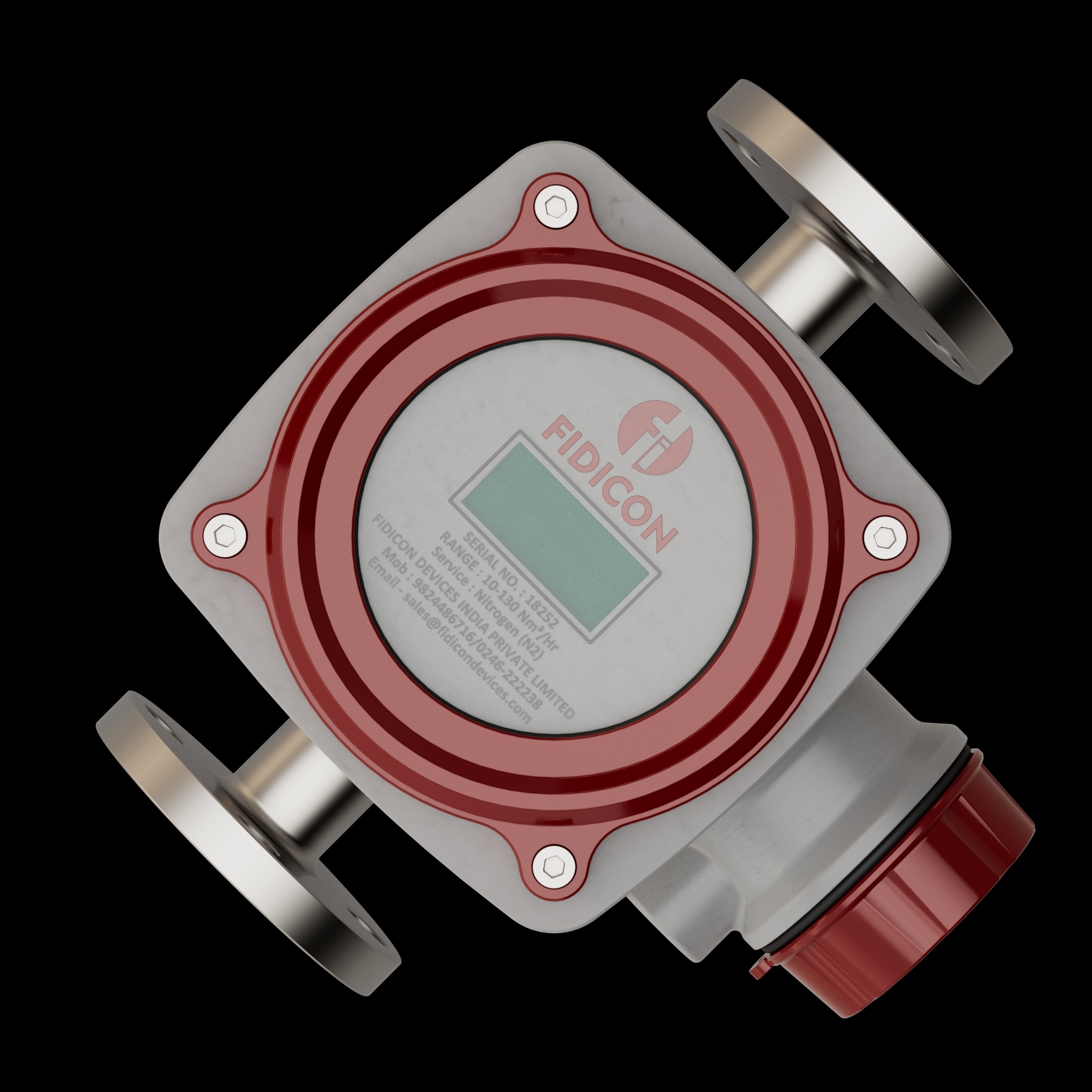 Variable Area Flowmeter - Stainless Steel, 15-200 Mm Size, Digital Lcd Display, High/low Switch, Ip65 Waterproof, 1.5% Accuracy, Customized Flow Range Up To 100,000+ Lph