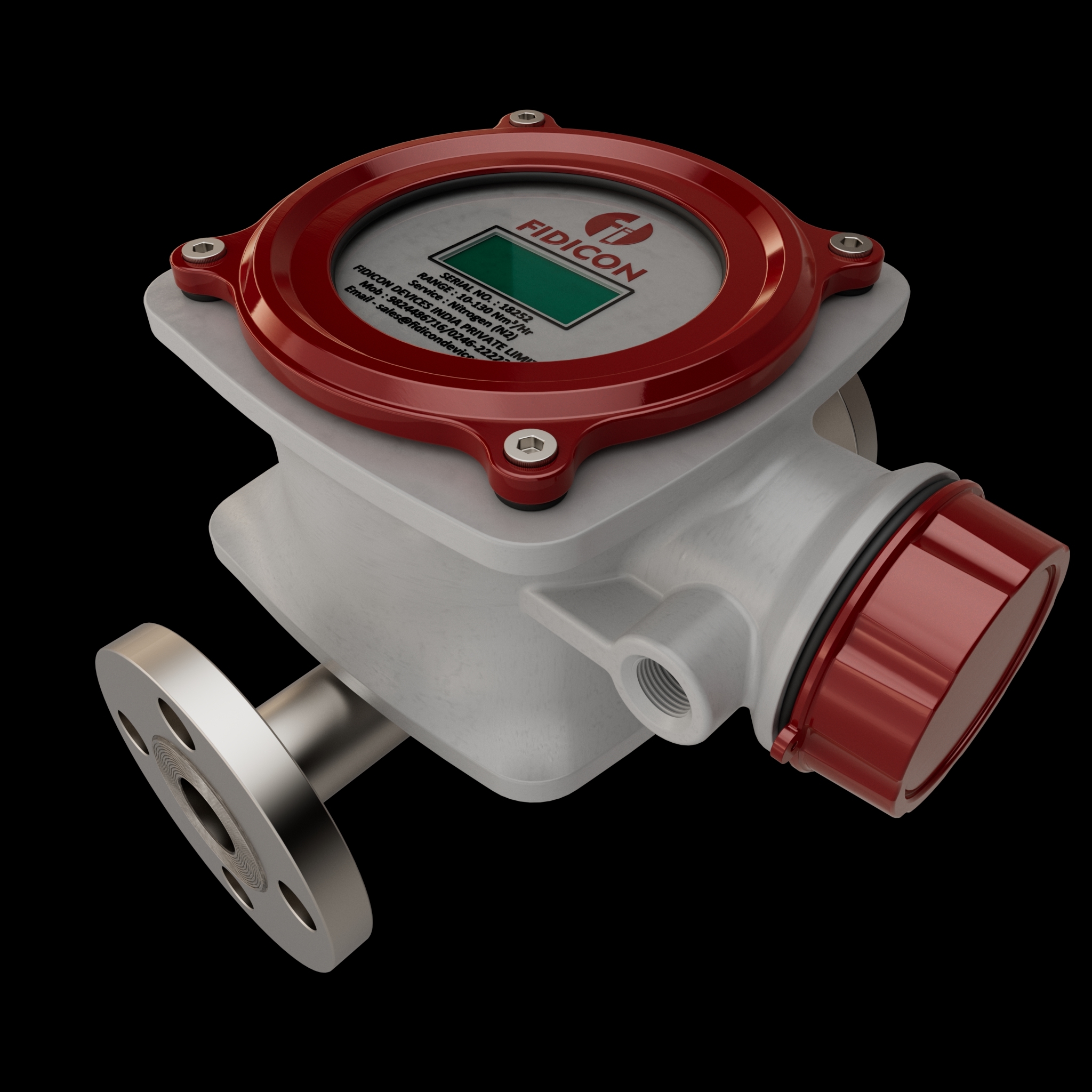 Variable Area Flowmeter - Stainless Steel, 15-200 Mm Size, Digital Lcd Display, High/low Switch, Ip65 Waterproof, 1.5% Accuracy, Customized Flow Range Up To 100,000+ Lph