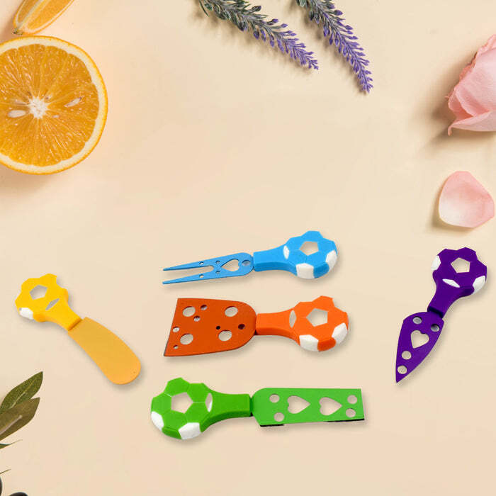 Football Soccer Cheese Knife Set