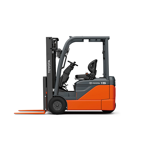 Toyota 8 Series 3 Wheel Electric Cb 1.5T Forklift Truck - Load Capacity: 1500 Kilograms (Kg)
