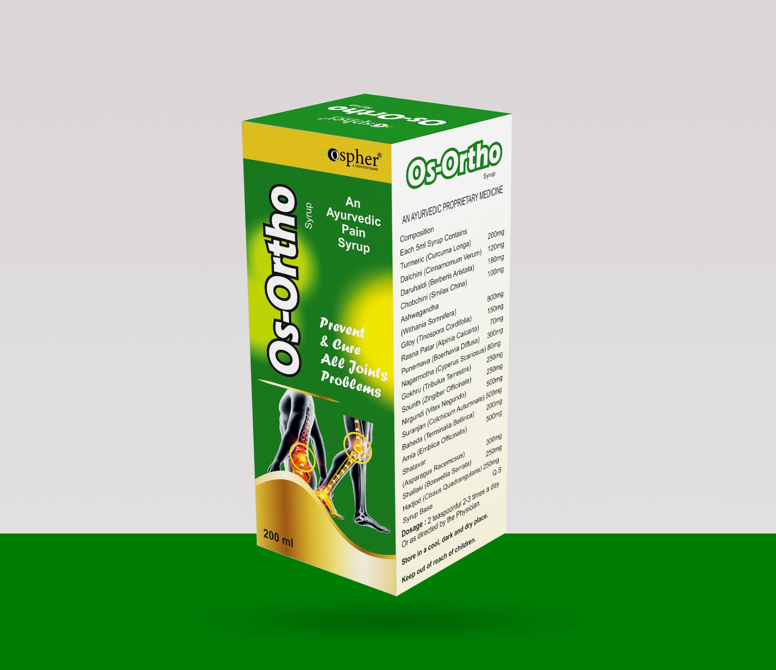 Os Ortho Syrup - Product Type: Herbal Medicine