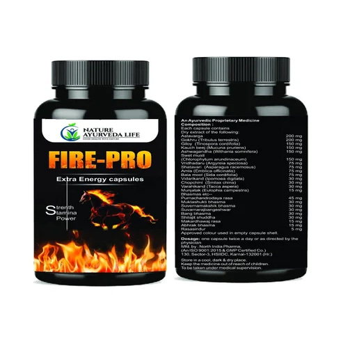 Stamina Booster Capsules - Age Group: For Adults