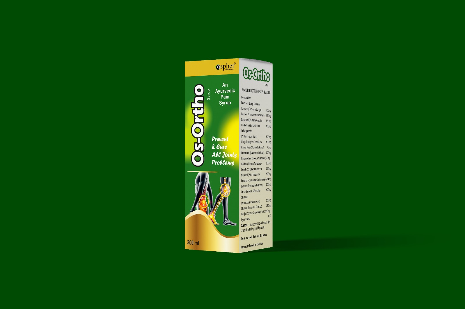 Herbal Joint Pain Syrup - Age Group: For Adults