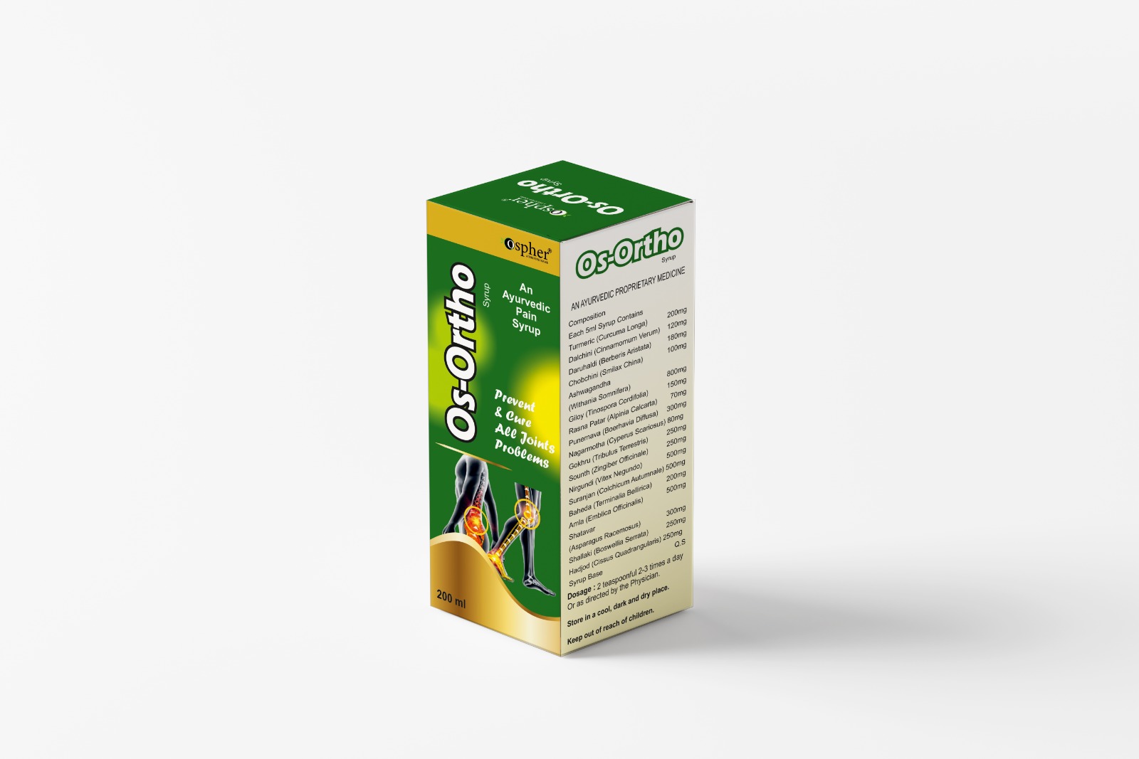 Herbal Joint Pain Syrup - Age Group: For Adults