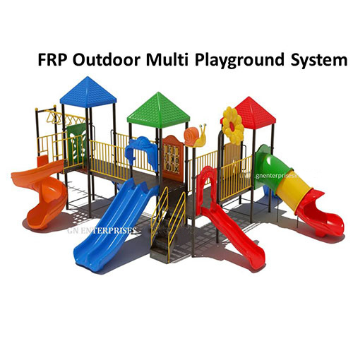 Frp आउटडोर मल्टी प्लेगाउंड सिस्टम