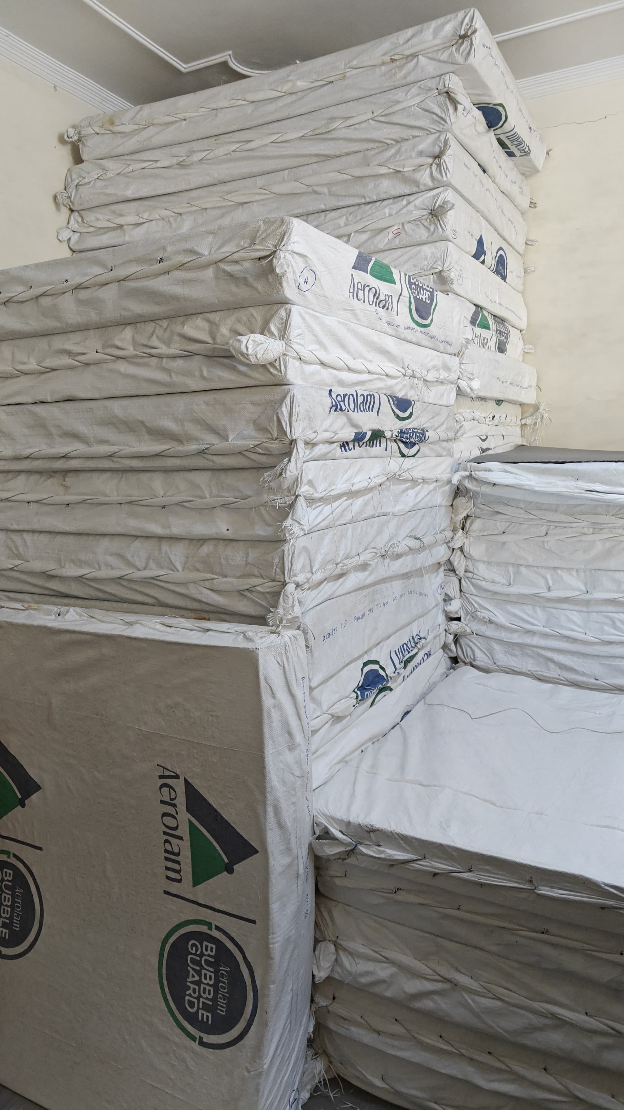 Floor Protection Sheet - High-strength Cross-laminated Film, Engineered 3-layer Composite Structure