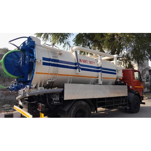 Truck Mounted Suction Cum Jetting Machine - Capacity: 3000-8000 Liter/Day
