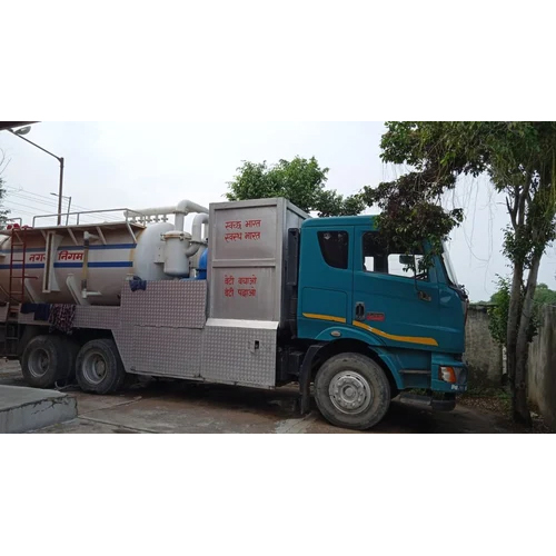Combined Super Sewer Jetting Machine - Durable Metal, 3000-8000 Liters/Day Capacity , Acid Cleaning Process for Effective Debris Removal