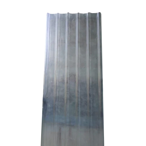 Translucent FRP Roofing Sheet - Polycarbonate, 8x4 ft., Translucent Color, 2 mm Thickness | Plain Surface for Residential & Commercial Use
