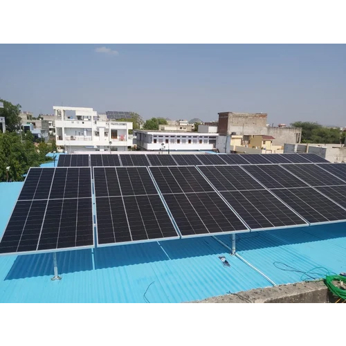 Microtek Monocrystalline Solar Panel - Aluminum Alloy, Various Sizes, Blue Color, Max Voltage 24V | Efficient Energy Conversion, Warranty Included