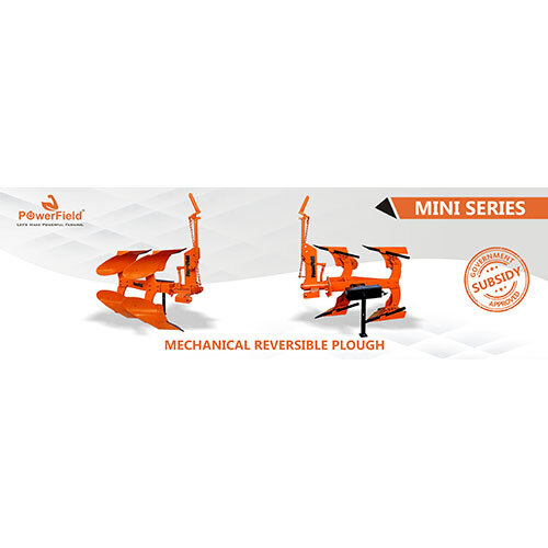 Mechanical Reversible Plough (Mini Series) - Color: Orange