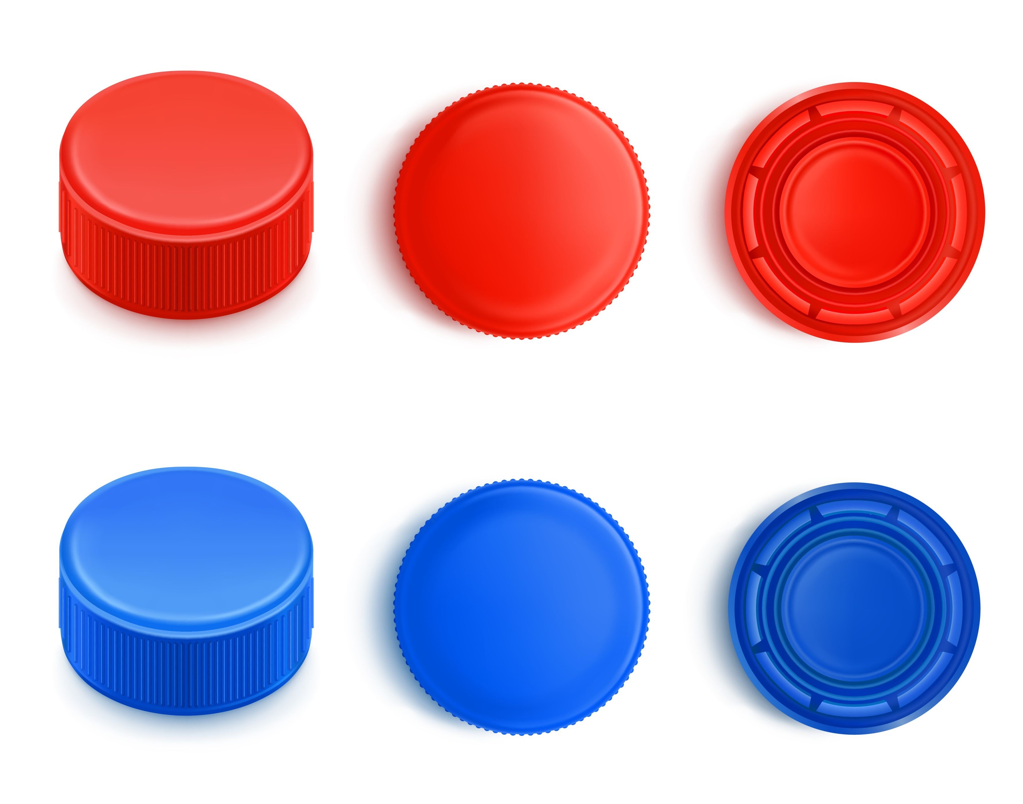 Bottle Cap - Color: Multi Colour
