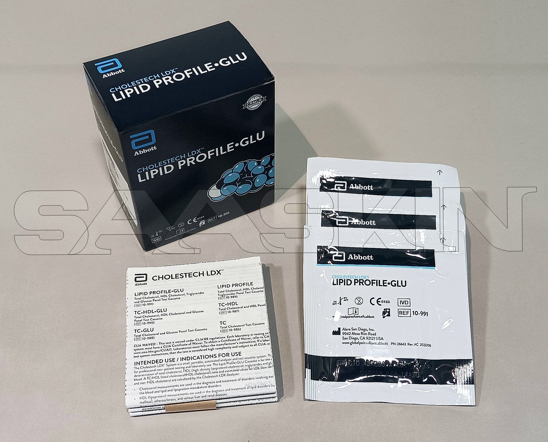 Abbott Cholestech Ldx Lipid Profilea Cglu Cassette