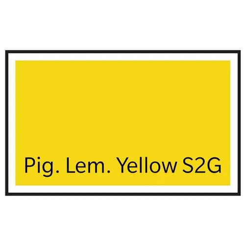 Lemon Yellow Pigment S2G - Grade: Industrial
