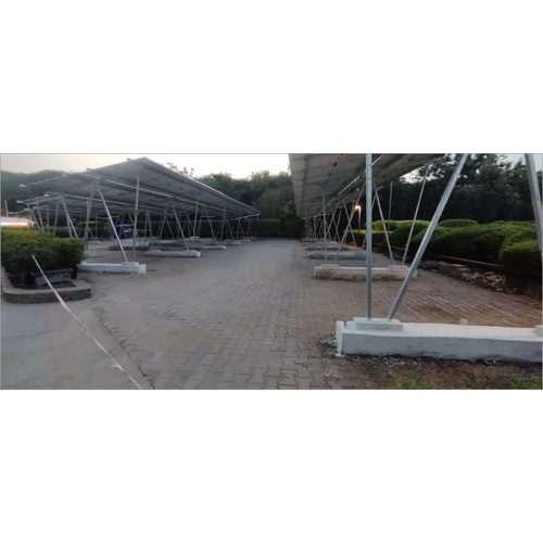 Solar Waterproof Carport - Color: Silver