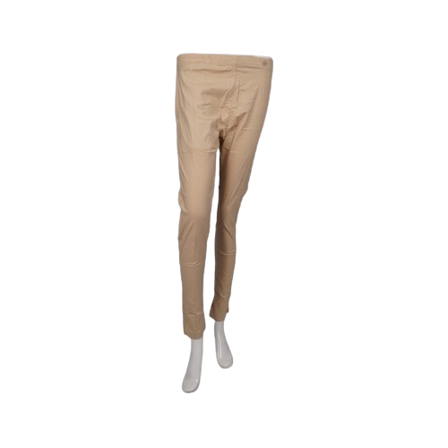 Kurti Pant - Rayon Material, Customizable Size, Ivory White Color | Cool Pass Comfort, Breathable Fabric, No Fade Feature, Plain Pattern