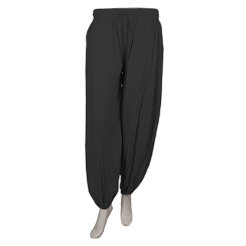 Herem Pant - Rayon Material, Customized Size Options, All-color Design, Elastic Drawstring Waistband & Cuffed Ankles For Casual Comfort