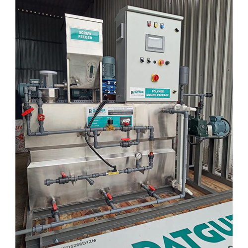 Polyelectrolyte Dosing System - Color: Silver