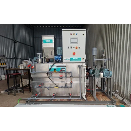 Automatic Polymer Dosing System - Color: Silver