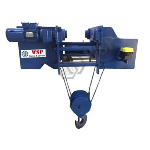 Electric Wire Rope Hoist - Capacity: 1 Ton/Day