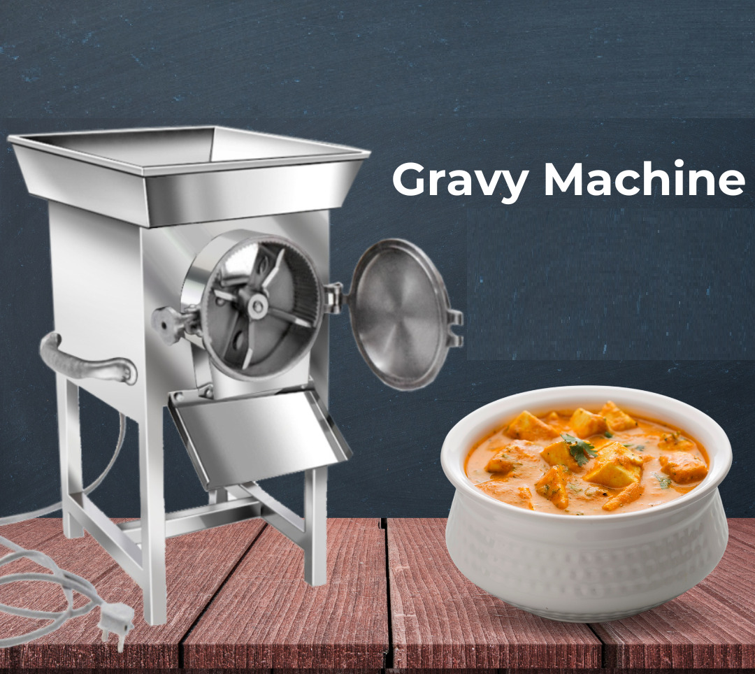Gravy Machine - Fully Ss Gravy Making Machine, 2 Hp Power For Versatile Masala, Chutney, And Gravy Preparation