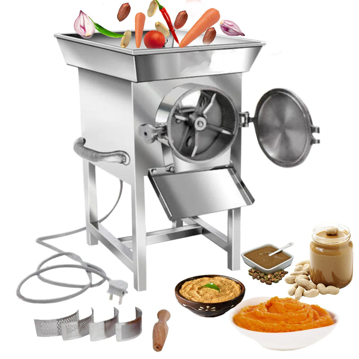 Gravy Machine - Fully Ss Gravy Making Machine, 2 Hp Power For Versatile Masala, Chutney, And Gravy Preparation