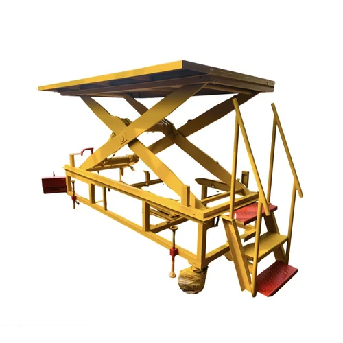Heavy Duty Hydraulic Scissor Lift - Steel, 30 Feet Max Height, 3 Tonne Capacity | Low Noise, Electric Powered, Safety Sensor Equipped