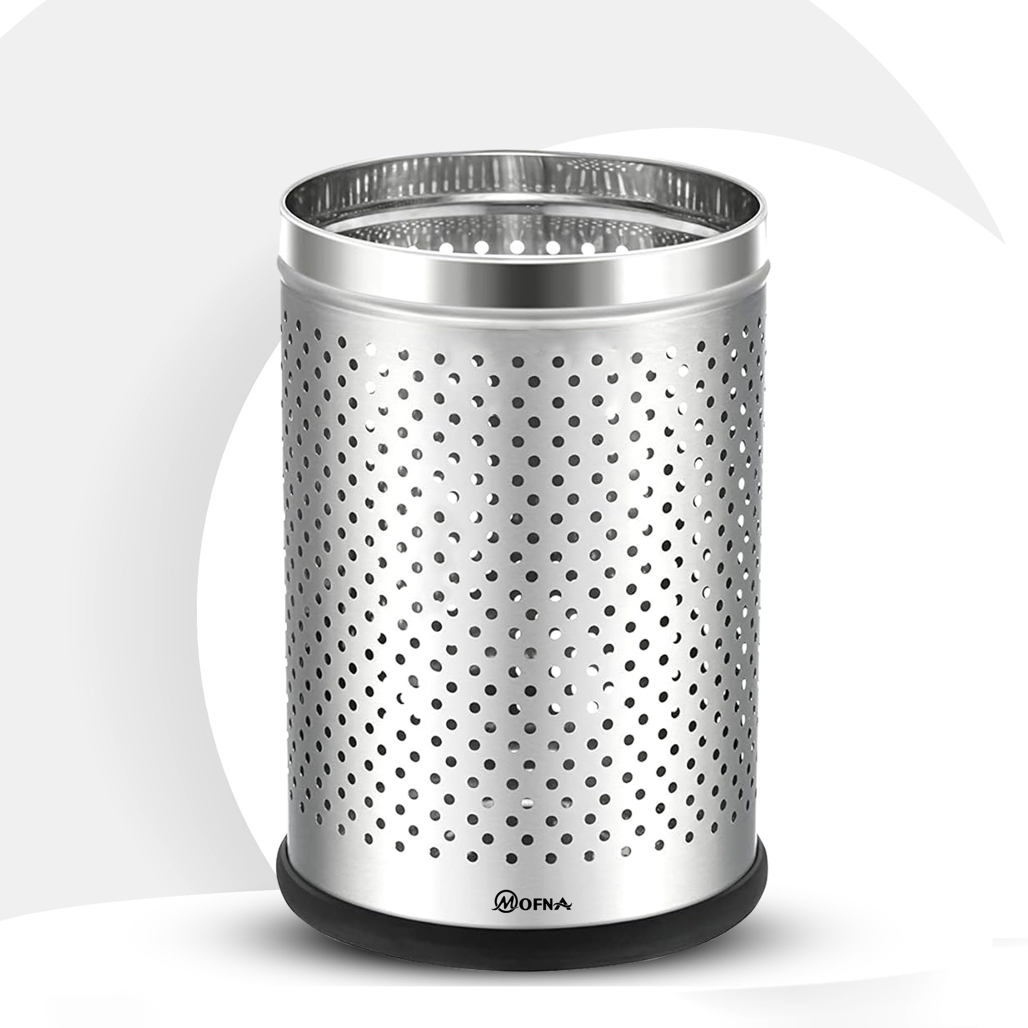 Stainless Steel Paper Bin - 10x14 Inches | Durable Ss Grade 202/304 Customized Color Options Convenient Foot Pedal Design