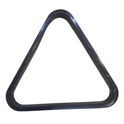 Billiards Frame Triangle - Versatile Size Options Millimeter (mm) | Black Surface Color, Ideal for Snooker and Billiard Games