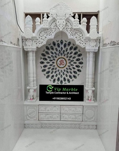 White Stone Marble Temple
