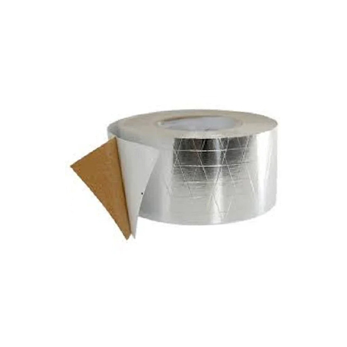 40m Aluminium Foil Tape - Aluminium Foil, 2 Inch Width, 40 Meter Length | Waterproof Adhesion for Sealing, Insulating, and Repairing Applications