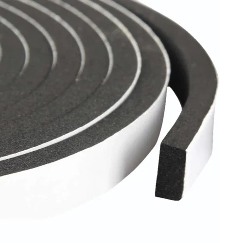 Industrial Spacer Tape - High-Quality Single-Sided Tape, 20mm Width , Heat-Resistant Black for Electrical and Thermal Insulation Applications