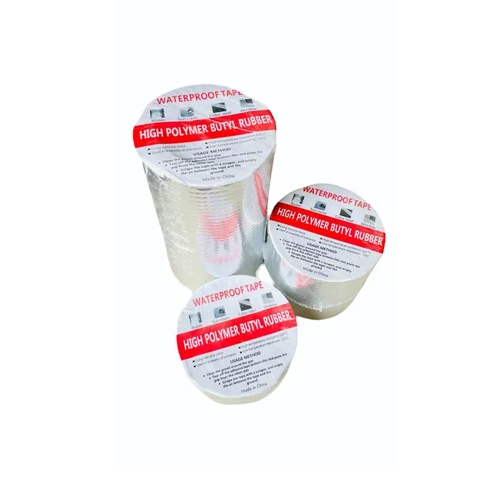 20m Butyl Tape - Aluminum Foil, 20m Length x 2 Inch Width, Transparent | Strong Permanent Bond, Weather-Resistant, Ideal for Multiple Surfaces