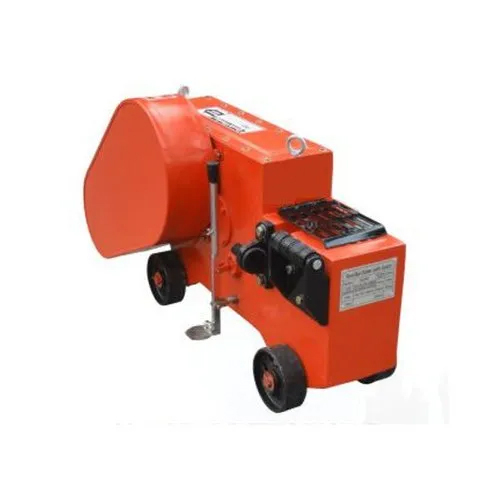 Gq-40 Rebar Cutting Machine - Color: Orange