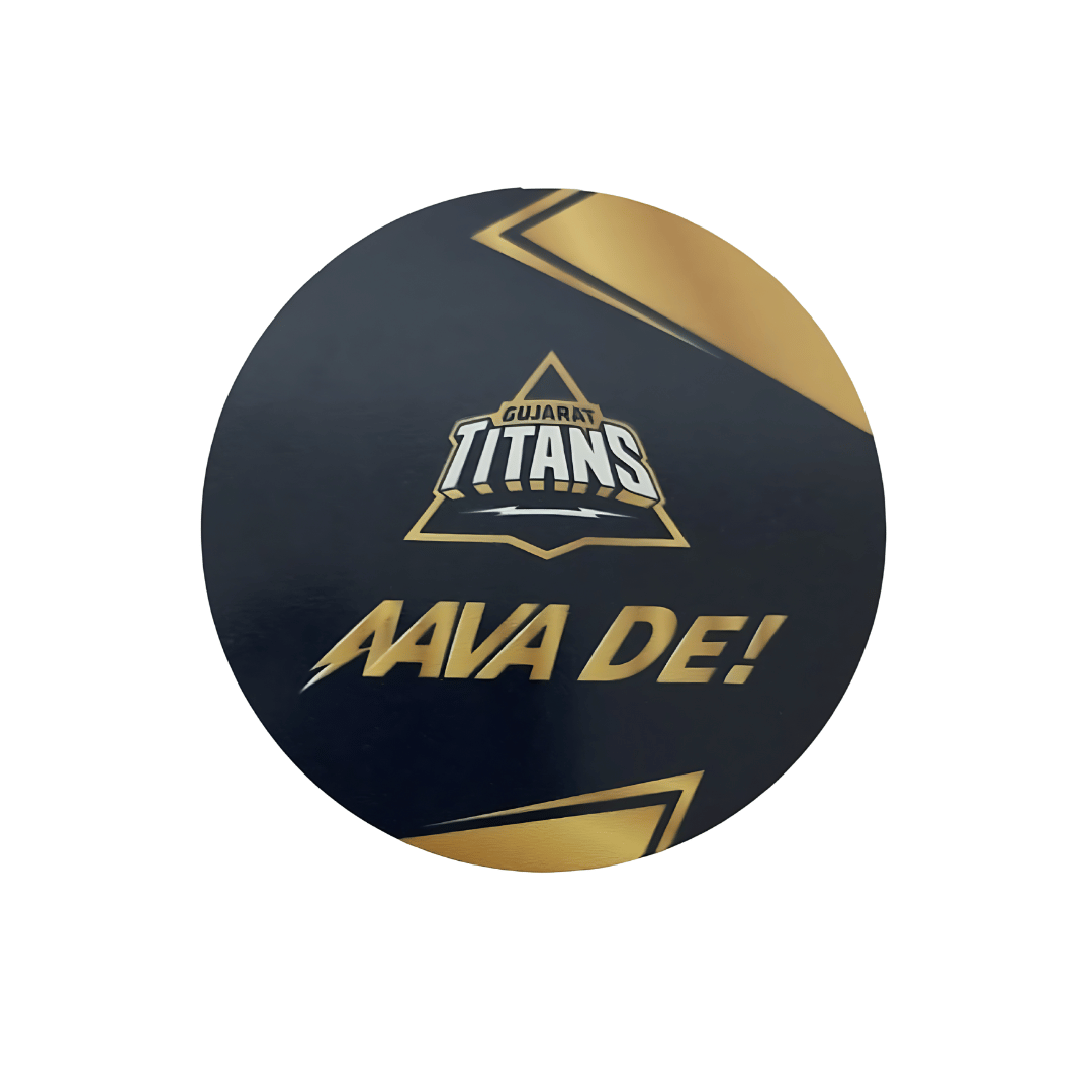 Mdf Coasters Round - 9 Cm Diameter, 3-5 Mm Thickness | Customizable Uv Printed Design, Eco-friendly, Heat & Moisture Resistant