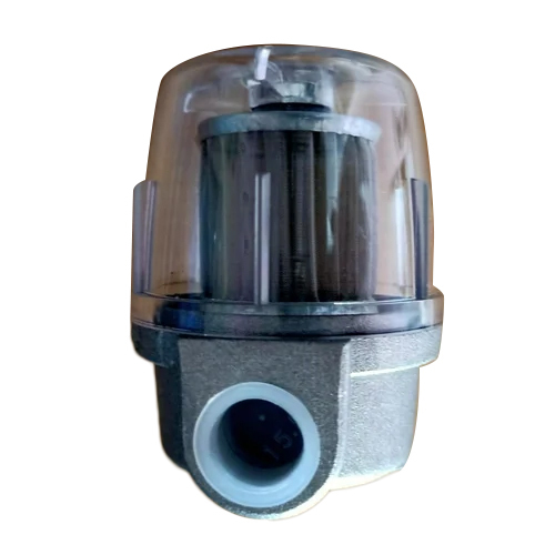 Abs Transparent Oil Filter - Color: Silver (Body)
