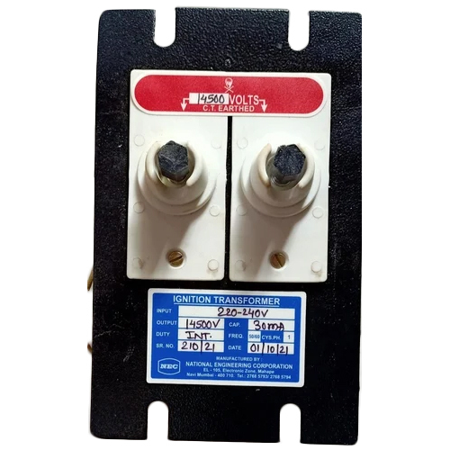 Dry Type Ignition Transformer - Frequency (Mhz): 50 Hertz (Hz)