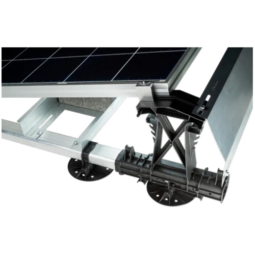 Single Flat Fix Fusion Solar Panel - Color: Silver