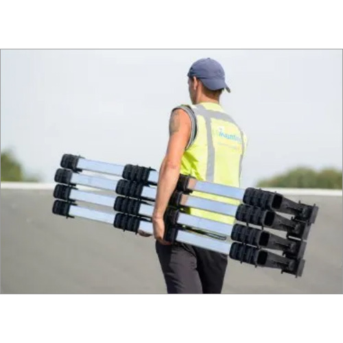 Dual Flat Fix Fusion Solar Panel - Color: Silver