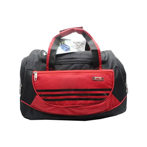 Travelling Bag - Color: Black And Red