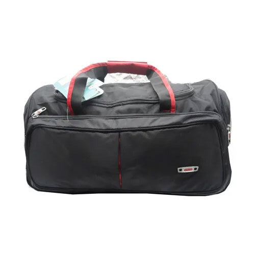 Travelling Bag - Color: Black And Red