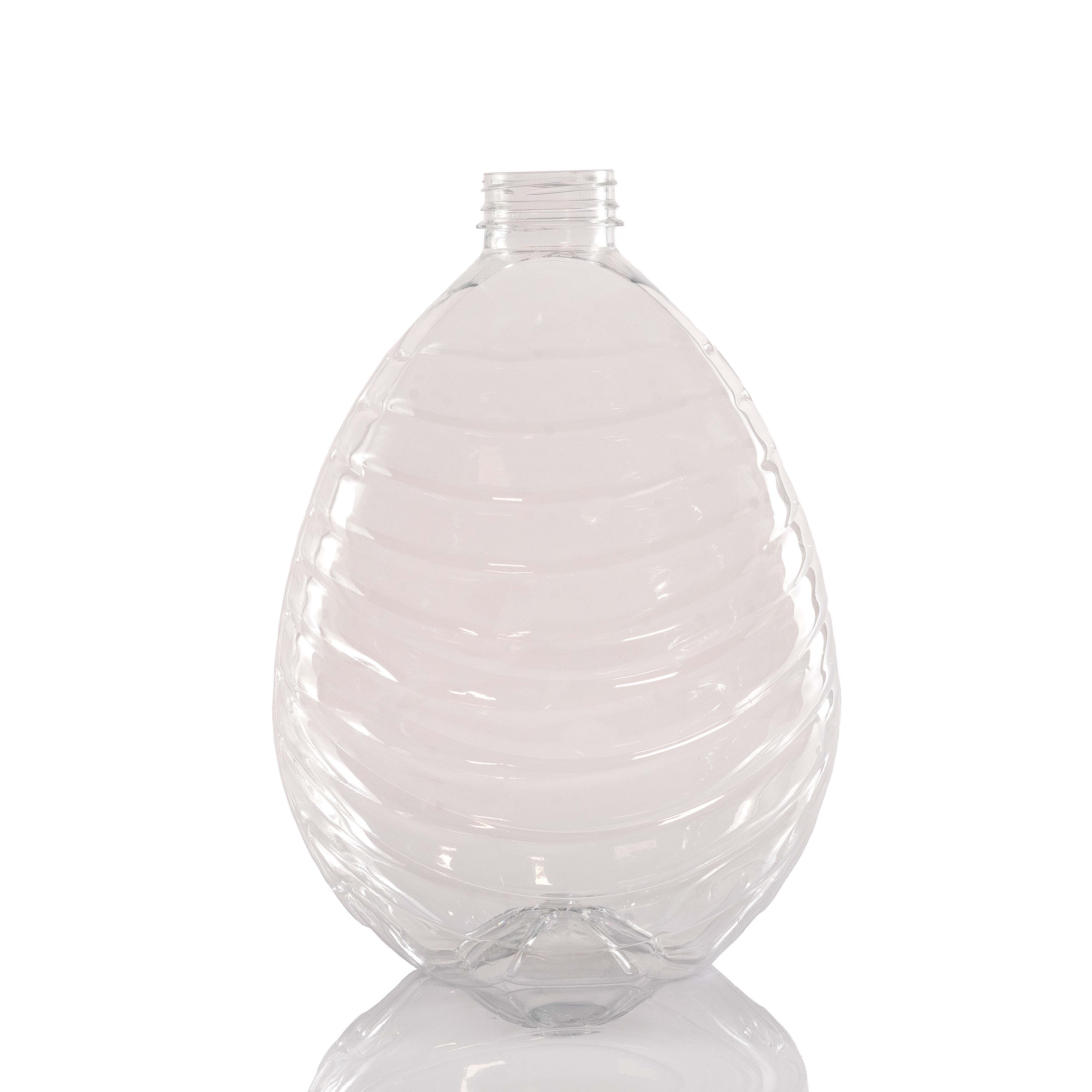 5 Litre Pet Jar - Polyethylene Terephthalate Material, Transparent Color | Durable Storage Solution For Water, Snacks, Grains, And Pulses