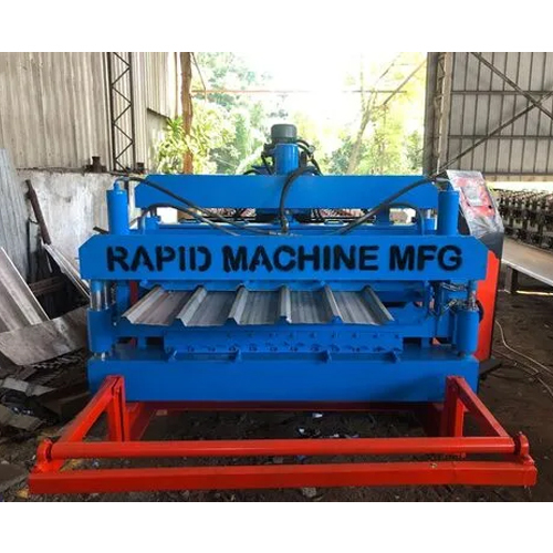 Hi-Rib Sheet Making Machine - Material: Mild Steel