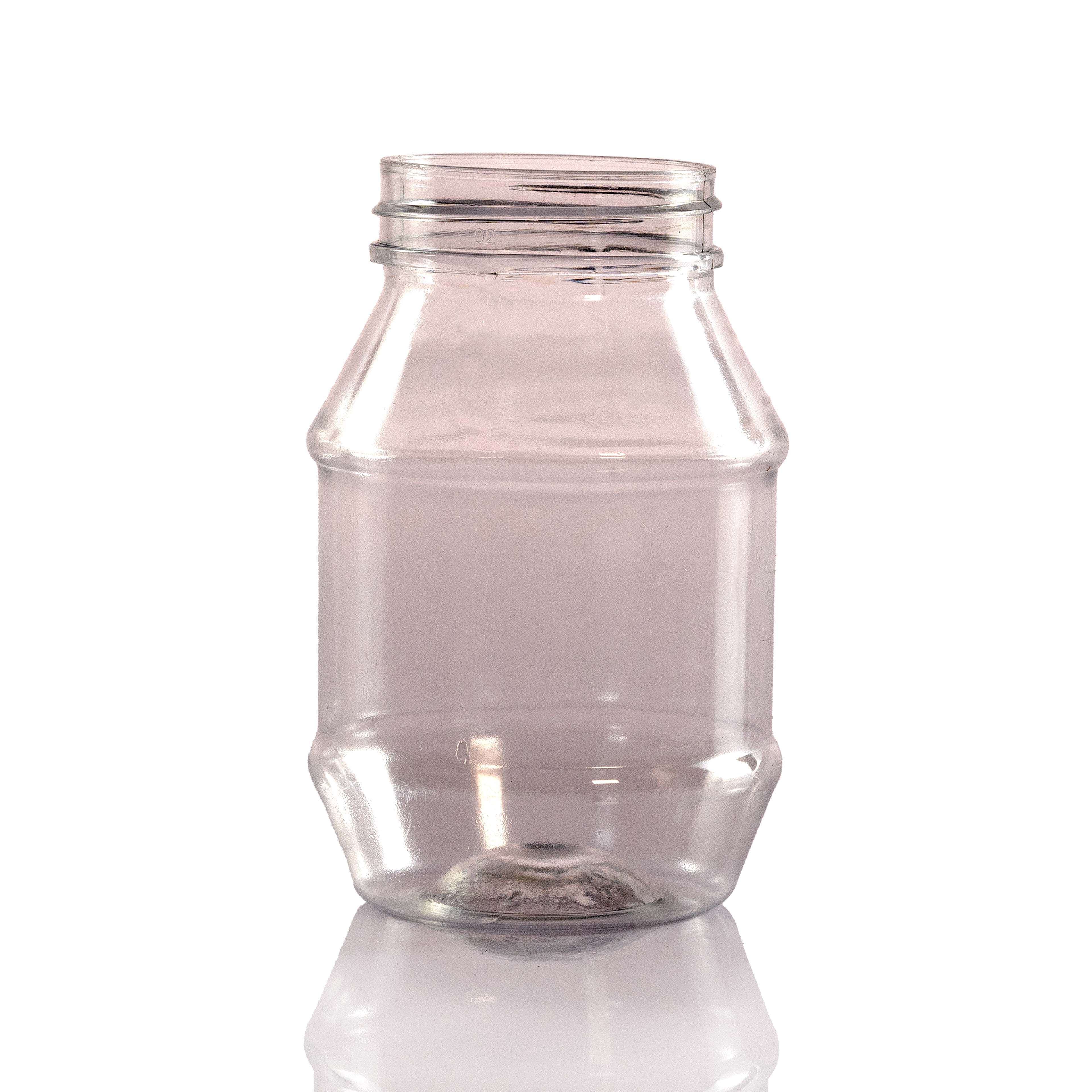 Ghee Jars - Polyethylene Terephthalate Material, Customizable Size, Transparent Design For Freshness And Storage Efficiency