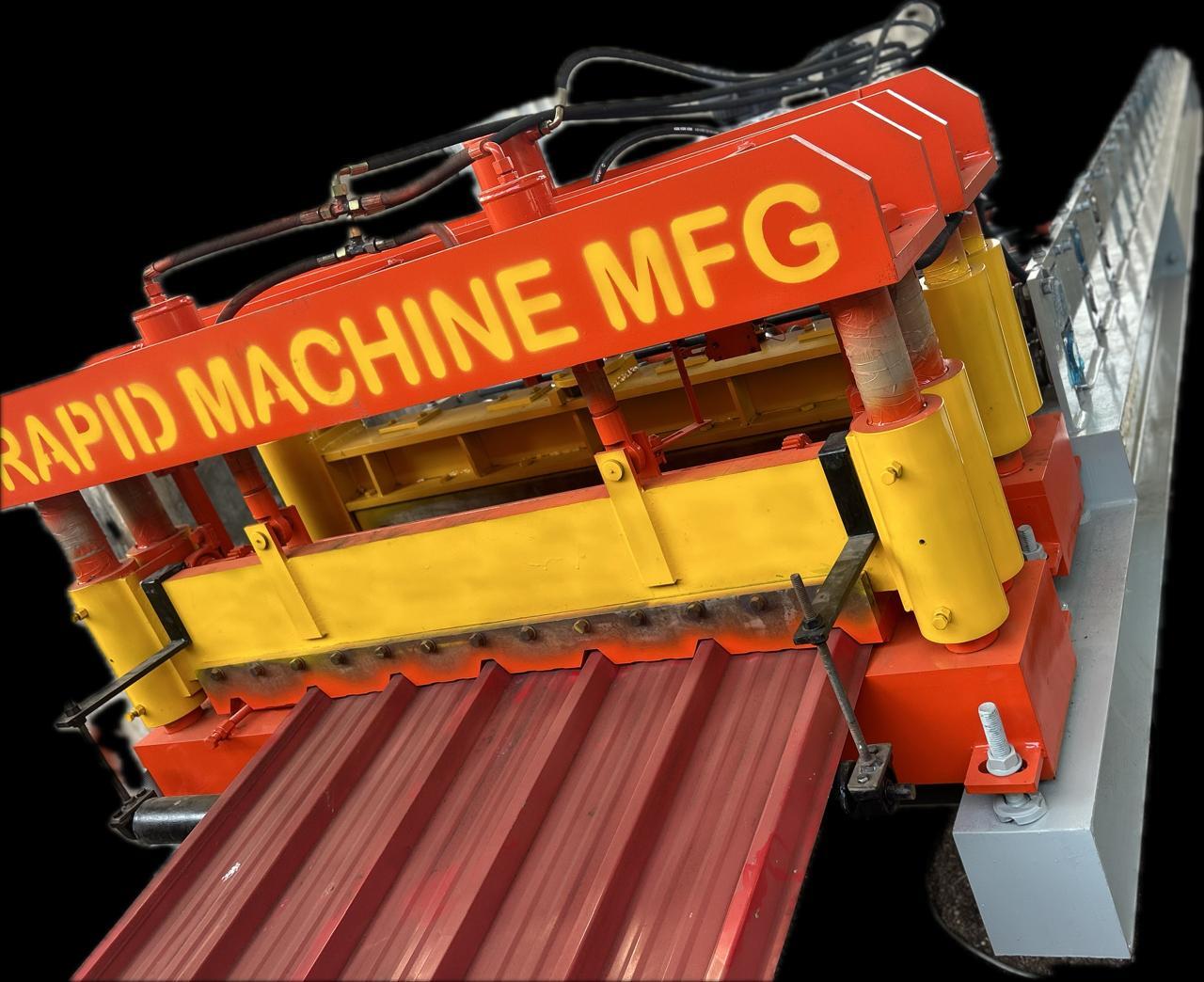 Corrugated Sheet Making Machine - Mild Steel Material , Durable And Efficient Production Solution