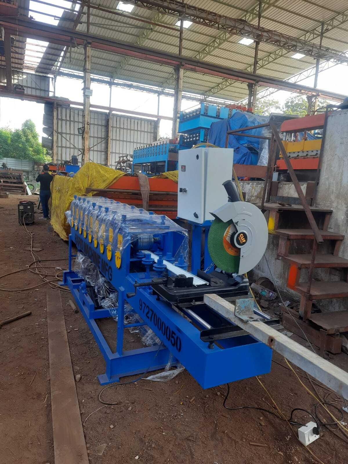 Slats Roll Forming Shutter Machine - Material: Mild Steel